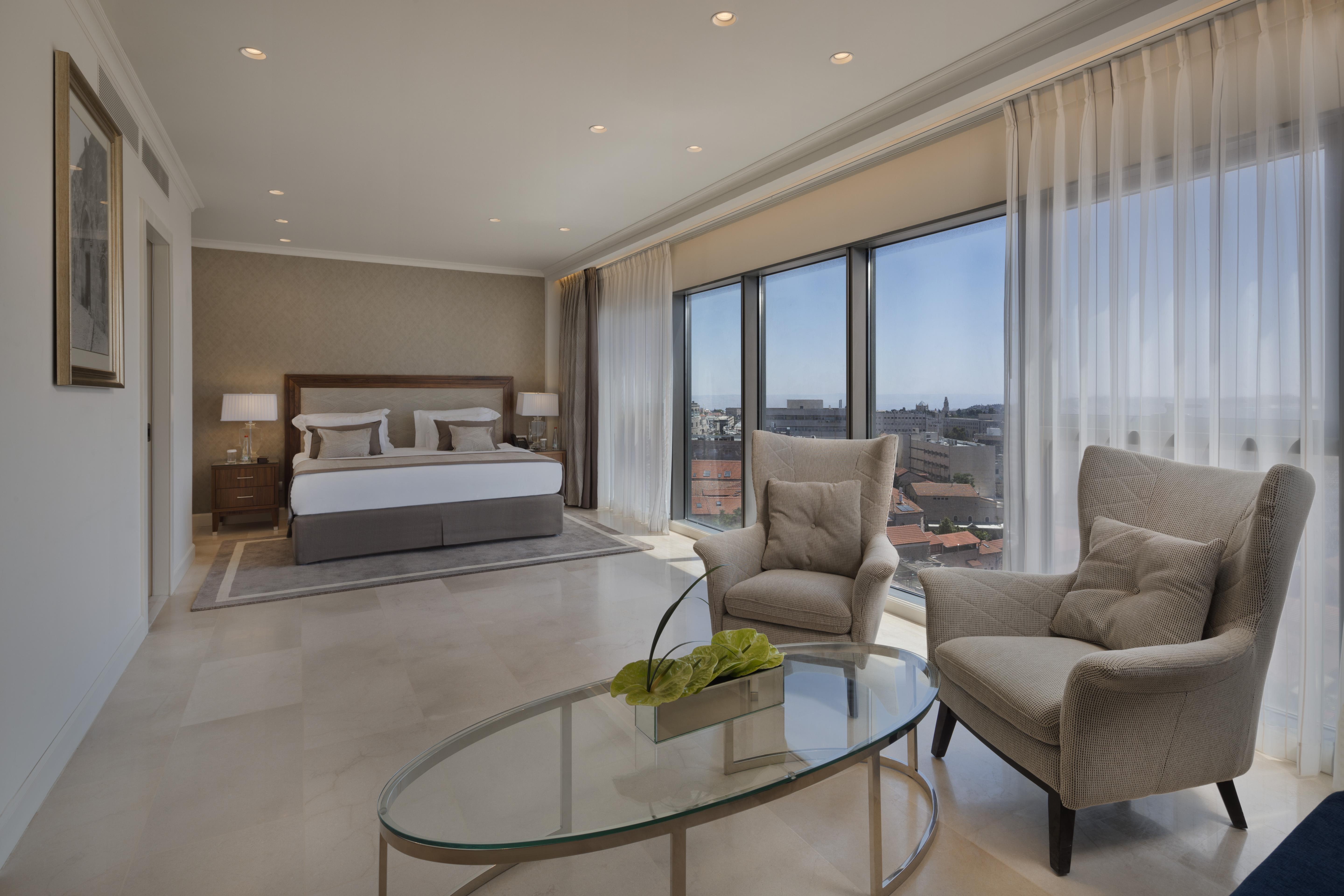 Herbert Samuel Jerusalém Exterior foto A bedroom at the Four Seasons Hotel