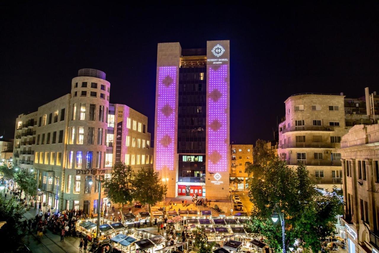 Herbert Samuel Jerusalém Exterior foto The building at night